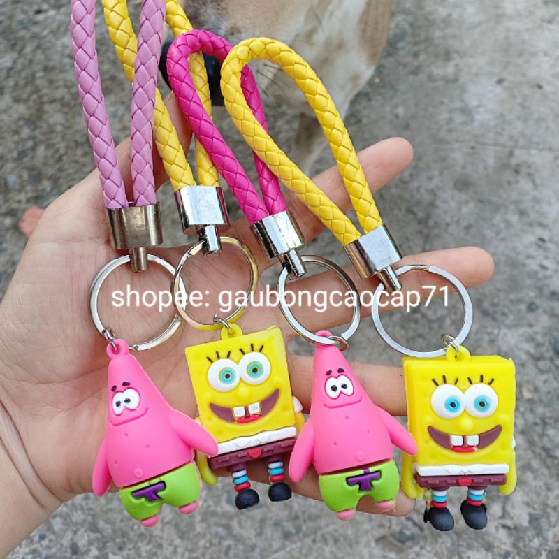 ❌ móc khoá hình bọt biển SpongeBob Squarepants tinh nghịch
