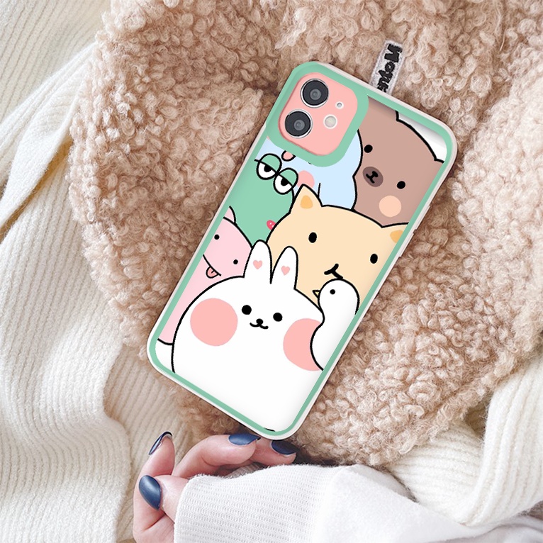 Ốp Điện Thoại iphone Thú vui nhộn Smile dẻo iPhone 12 11promax 7plus 6Plus 7Plus 8Plus X Xs Max 13Promax tr207