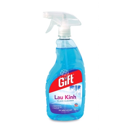 Nước lau kính Gift Sắc Biển - Trà Xanh 540ml . Siêu sạch chống bám bụi