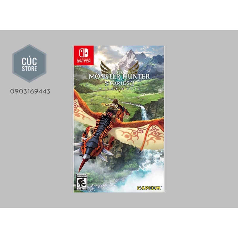 Băng game Nintendo switch: Monster Hunter Stories 2 Wings of Ruin