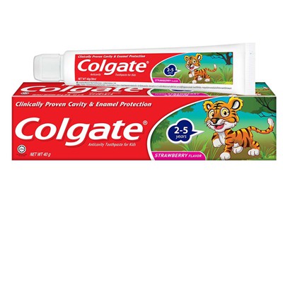 Kem Đánh Răng Cho Bé 2-6 Tuổi P/s / ColGate Ít Bọt, Thơm Dịu