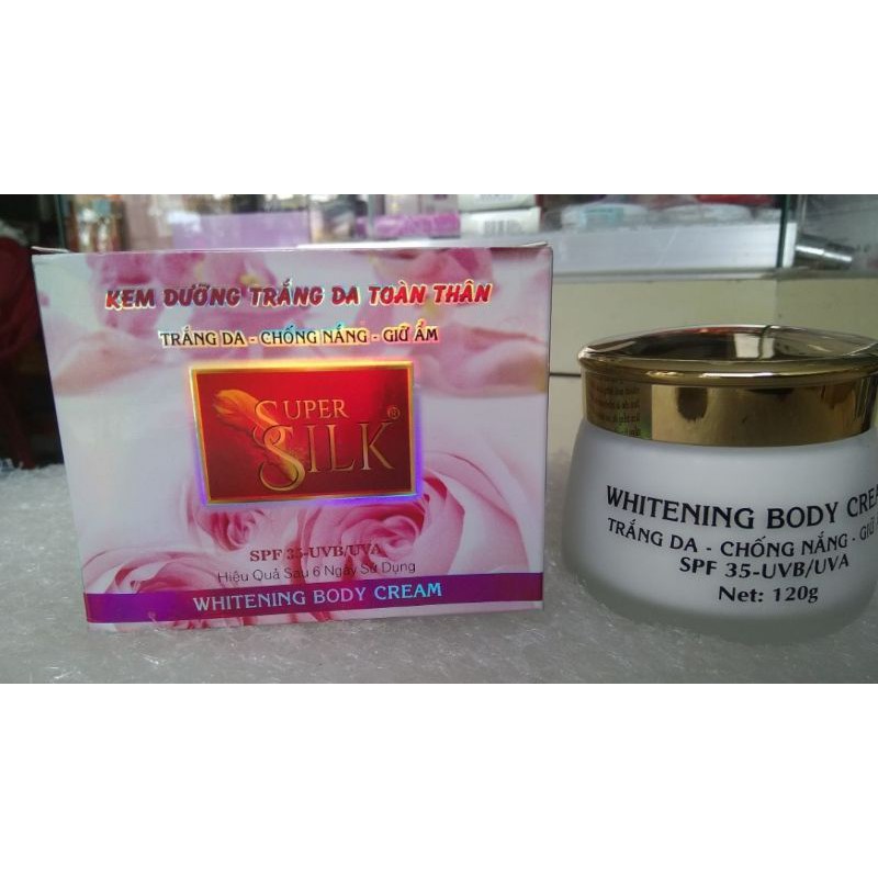 KEM SUPER SILK TRẮNG DA TOAN THÂN 120g