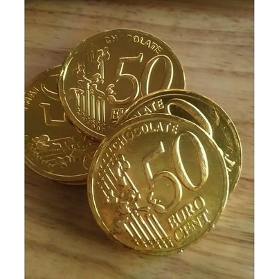 Socola Đồng Tiền Vàng - Giá Sỉ 250G / 500G