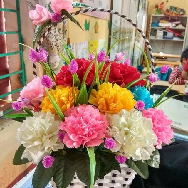 Hoa giấy hanmade
