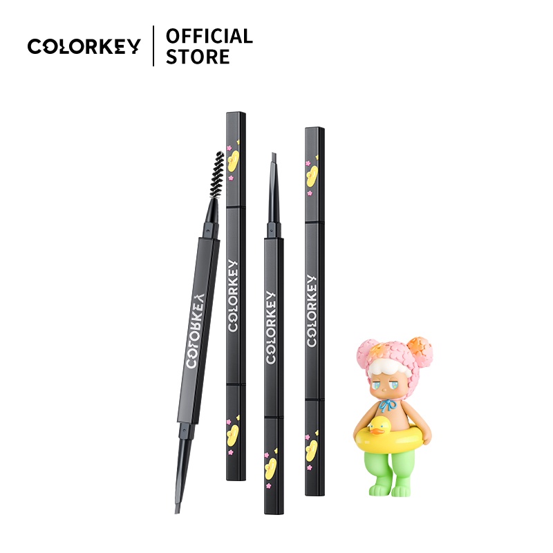 Bút chì kẻ lông mày Colorkey X Pop Mart Stayr Rory đầu tam giác sử dụng đa góc độ 0.07g dành cho trang điểm | BigBuy360 - bigbuy360.vn