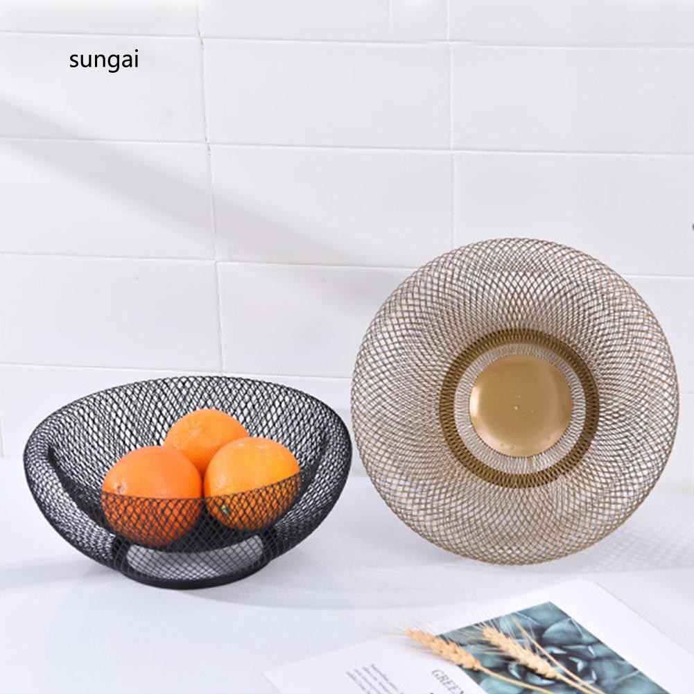 Rổ sắt 2 tầng để trái cây kẹo tiện lợi | BigBuy360 - bigbuy360.vn