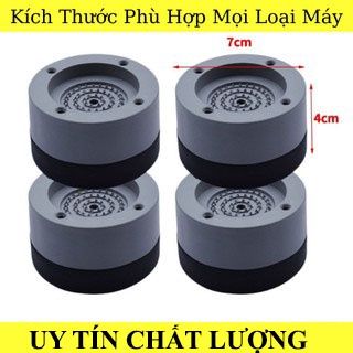 [LOẠI 1]Chân Máy Giặt 4 Chiếc Chống Rung, Chống Ồn