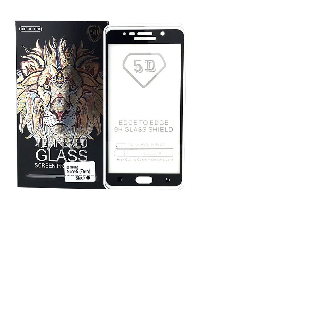 Kính cường lực 9D cho điện thoại Samsung Galaxy Note 5 Full màn hình cao cấp