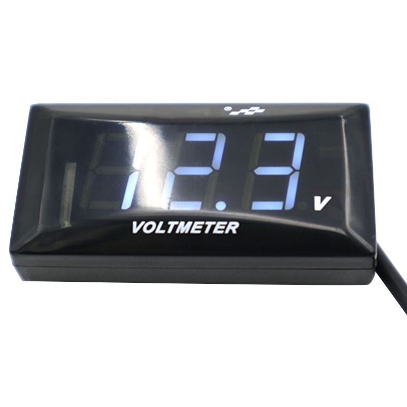 Vôn Kế Kỹ Thuật Số 12V-150V Cho Xe Máy / Tàu Thuyền