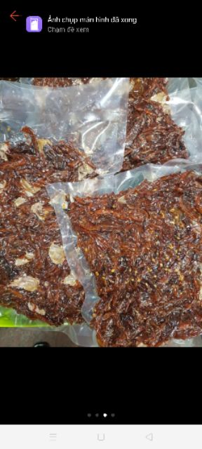 500g bò cháy tỏi miếng hoặc sợi thơm ngon