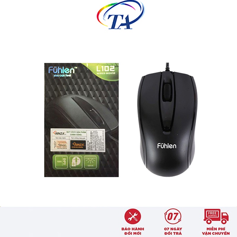 Chuột Fuhlen L102 Chính Hãng Bảo Hành 24 Tháng