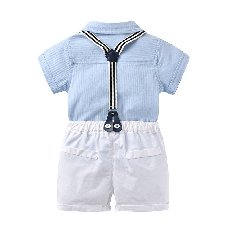 VEST BÉ TRAI - SET YẾM CÔNG TỬ KÈM ÁO SƠ MI ĐI CHƠI CÓ NƠ CÓ SẴN