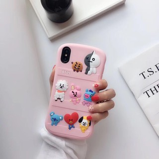 Ốp lưng Apple iphone 6 6s 7 8 plus Cute Cartoon Soft Silicone (COD)