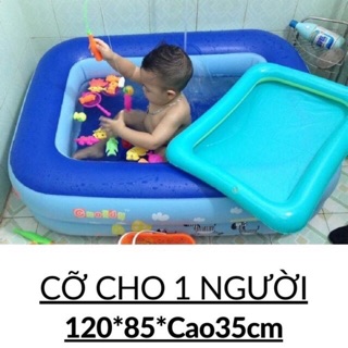 BỂ PHAO BƠI 1m2(2 tầng)