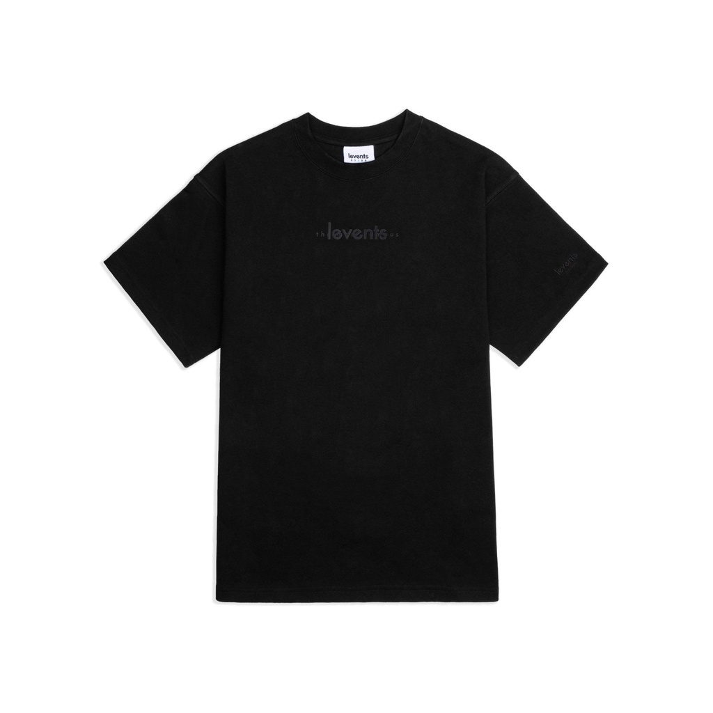 O Thun LEVENTS Capsule/ Black , Tee Local Brand Levent CAPSULE logo Nam Nữ Unisex Full Tag librastore