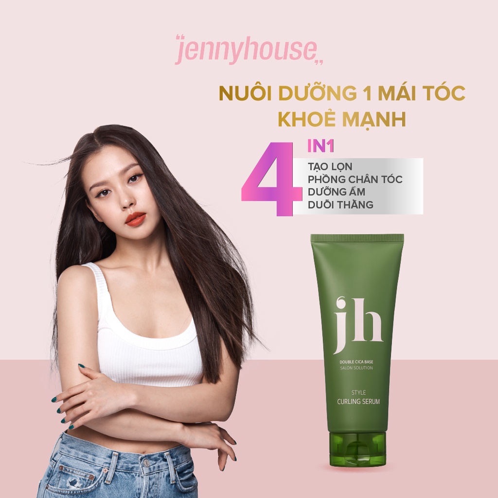 Tinh Dầu Dưỡng Tóc Uốn JENNY HOUSE Hydro Keratin Curl Serum 150ml - Dưỡng Ẩm Phục Hồi Tóc Hư Tổn Tạo Kiểu Cho Tóc Xoăn