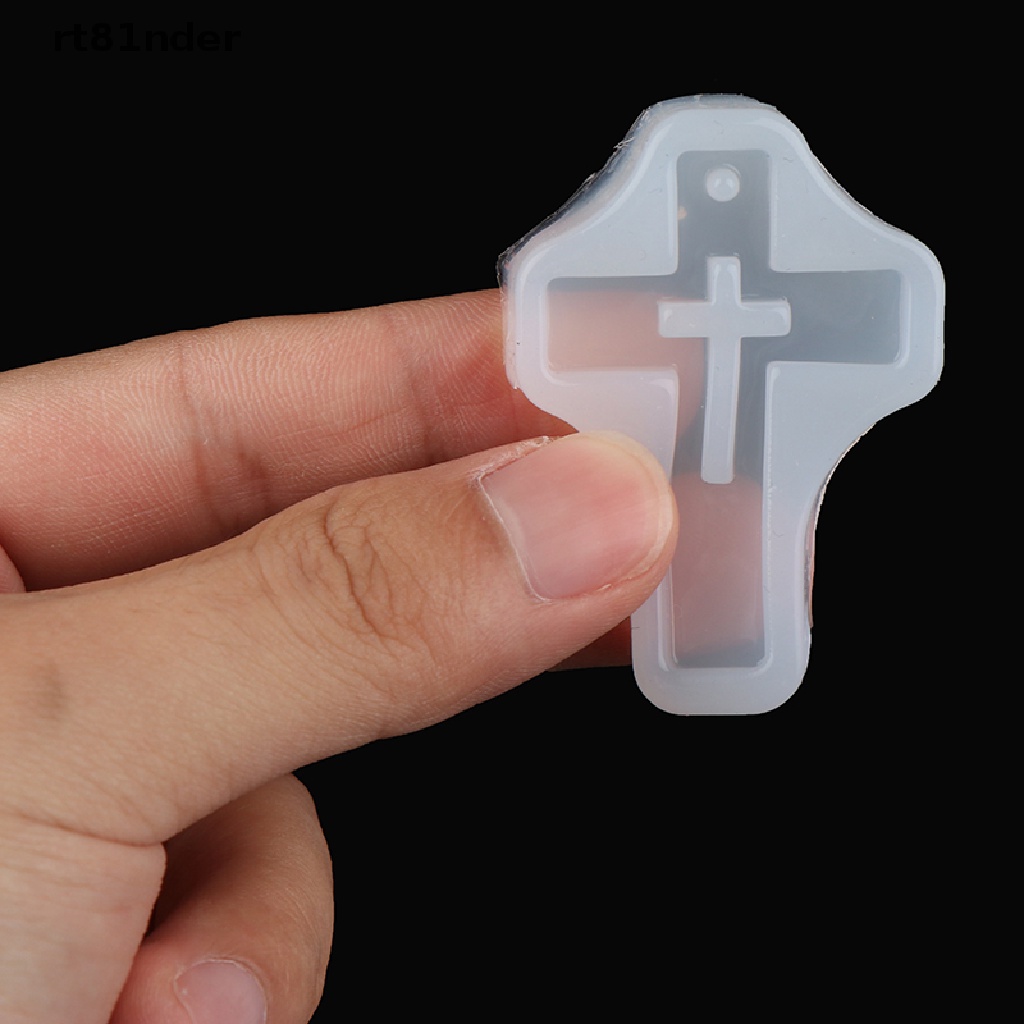 Khuôn Silicone Hình Chữ Thập Làm Trang Sức Thủ Công DIY