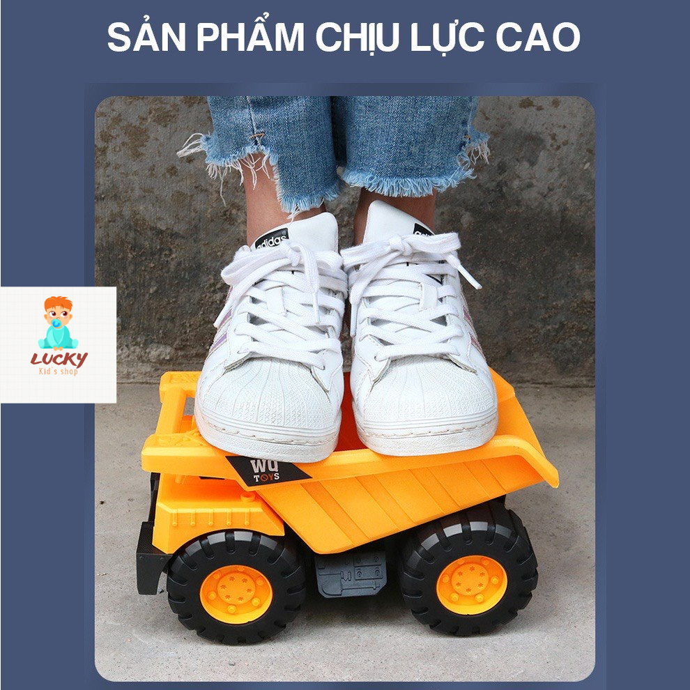 Đồ chơi trẻ em , ô tô đồ chơi xe công trình cỡ lớn chất liệu nhựa ABS cao cấp an toàn cho bé thỏa sức vui chơi