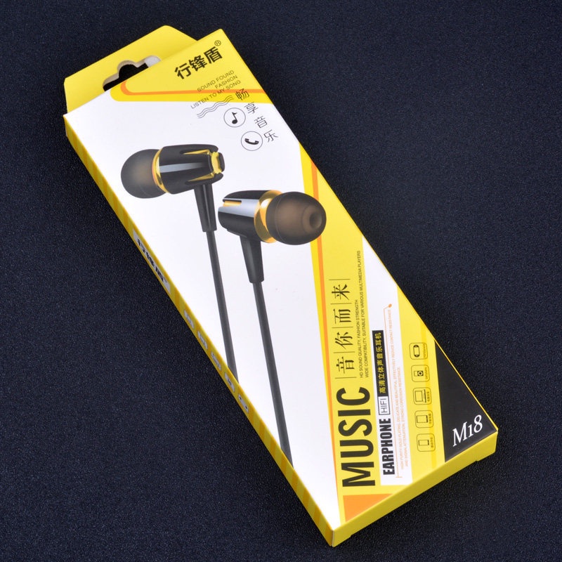 Tai Nghe Nhét Tai TOPSTORE Bass Mạnh/Tai Nghe Gaming E18 Có Dây 3.5mm Nhét Tai Chơi Game Chống Ồn Có Mic