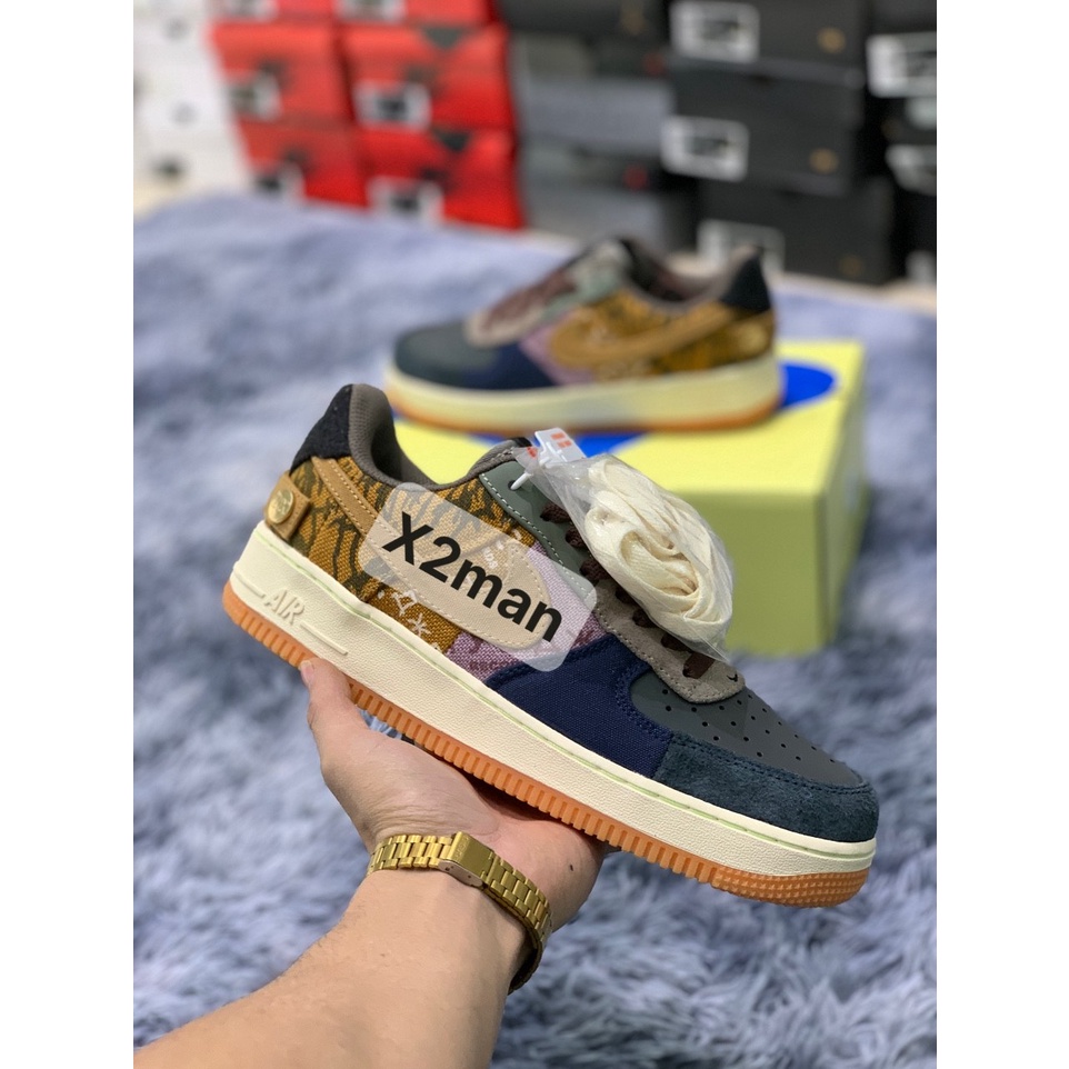 [x2manstore] tặng tất . giày afff1 cha vít cốt nâuuu siu cấp | BigBuy360 - bigbuy360.vn