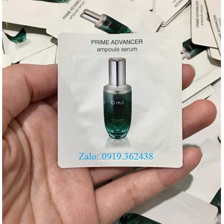 Combo 10 gói serum Ohui Prime Advancer Ampoule Serum