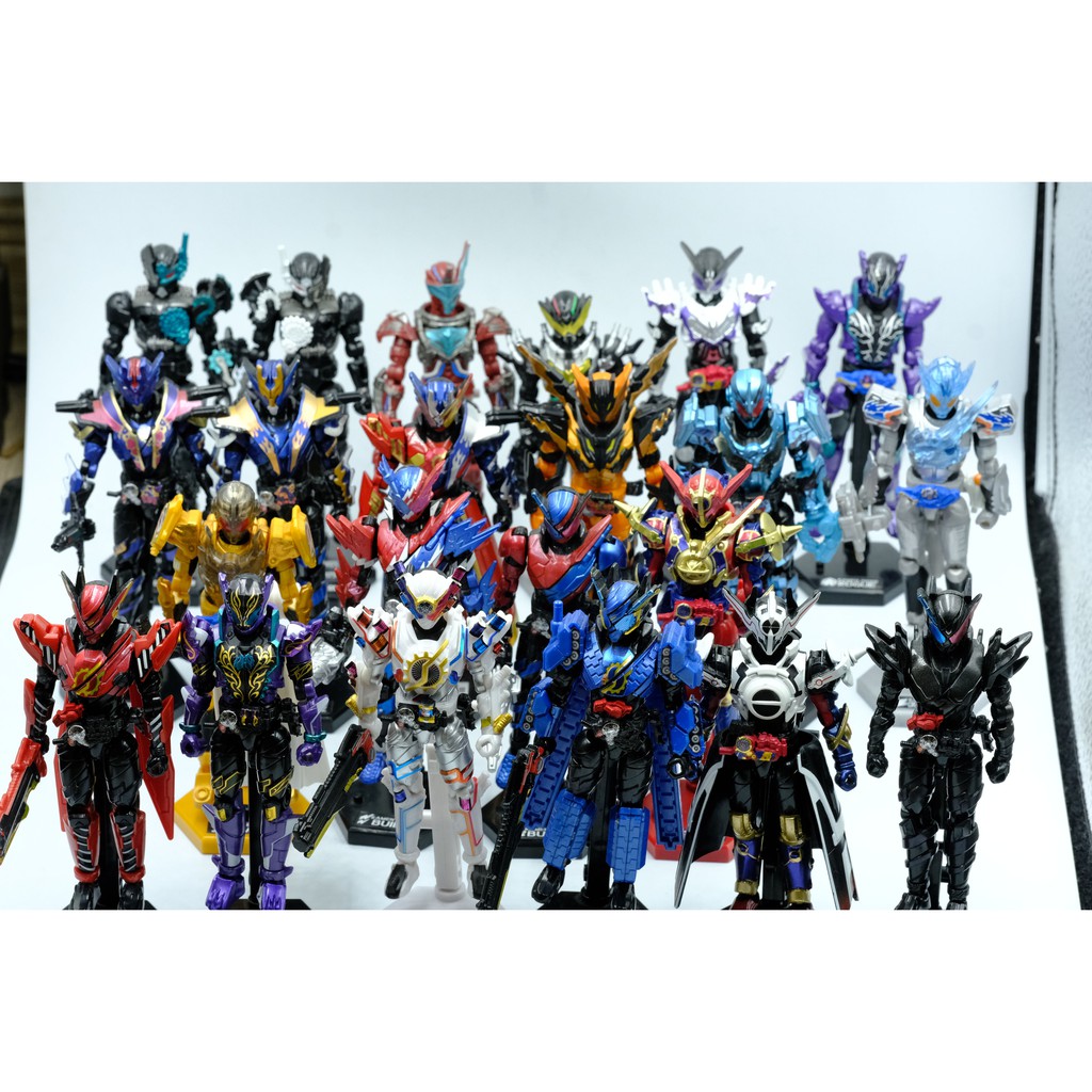 Mô hình SODO dòng Build Chính Hãng Bandai Kamen Rider Build Hazard Evol Blood Stark Đã lắp sẵn lên decal có action base