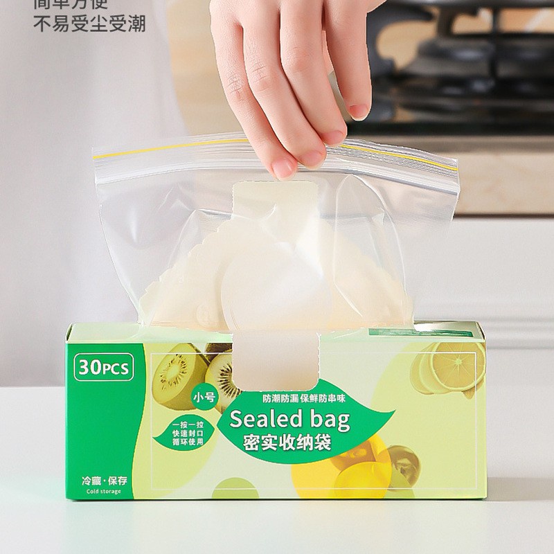 SET 3 HỘP TÚI ZIP ĐỰNG THỰC PHẨM NHIỀU KÍCH CỠ TIỆN DỤNG (80 CHIẾC)