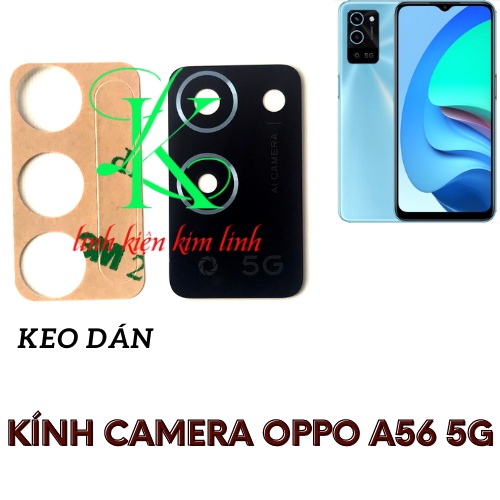 Kính camera oppo a56 5g có sẵn keo dán ( Kính camera thay thế cho oppo a56 5g )