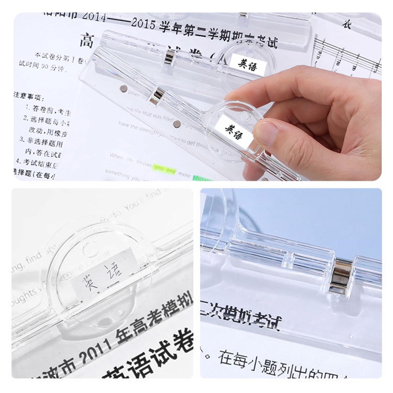 Kẹp Nam Châm Treo Giấy Tờ Cho Học Sinh / Nhân Viên Văn Phòng