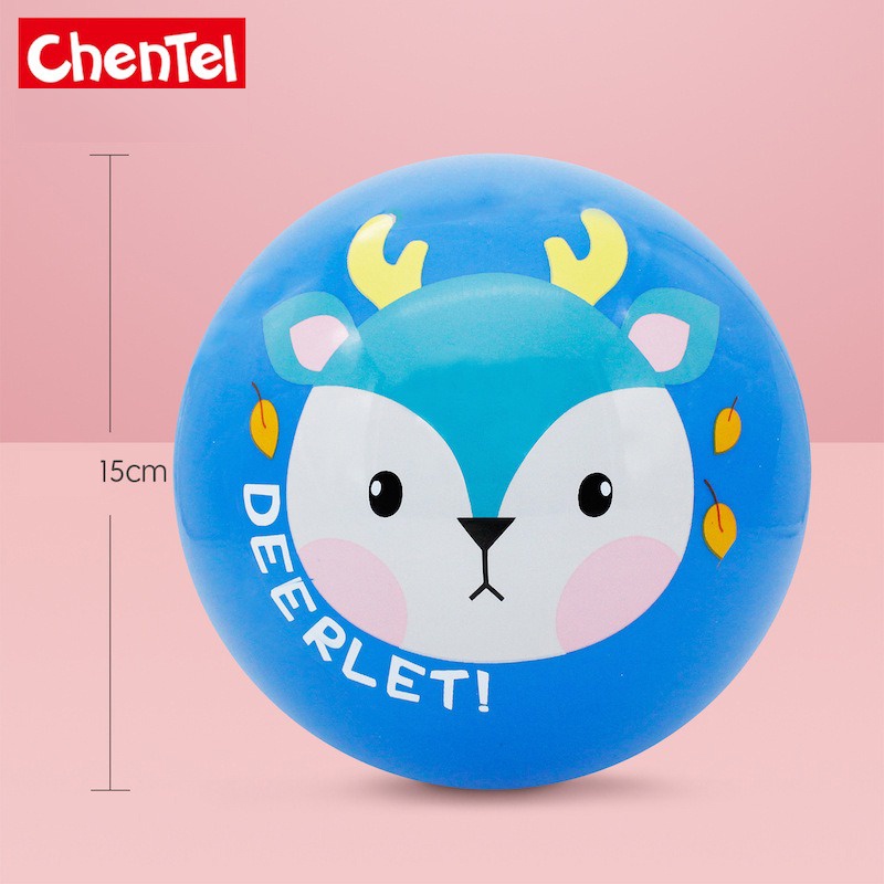 BÓNG HƠI NHỰA DẺO CHO BÉ ĐƯỜNG KÍNH 15CM - HÃNG CHENTEL