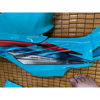 Dàn áo Wave loại 1 màu Xanh Eon