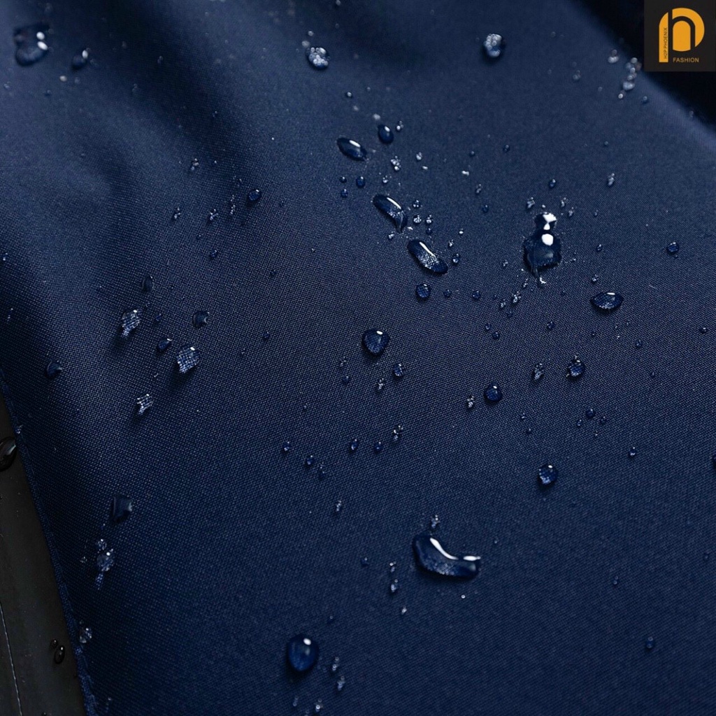 Áo khoác gió 3 sọc viền tay mũ siêu chống nước chống gió bất chấp rét đại hàn