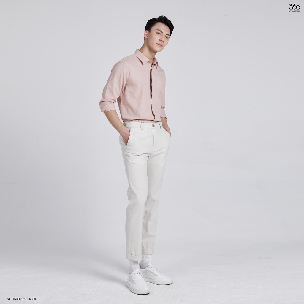 Áo sơ mi nam dài tay thương hiệu 360 Boutique chất cotton cao cấp 6 màu trẻ trung - STDTK328