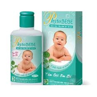 Sữa tắm gội trị rôm sảy cho bé Phyto bebe trầu không
