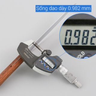 Dao cán gỗ cỡ trung inox siêu bén 173 - ảnh sản phẩm 6