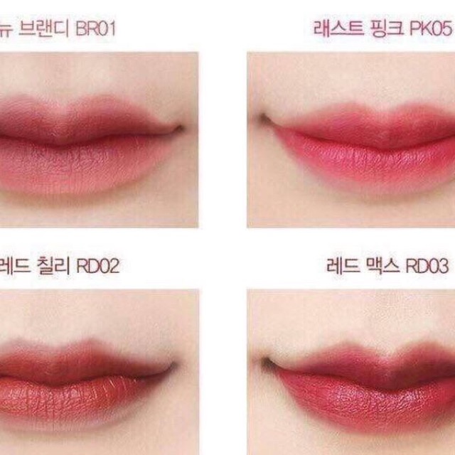 Bộ son bút chì The Saem Eco Soul Multi Pencil Lip Set 12 Son