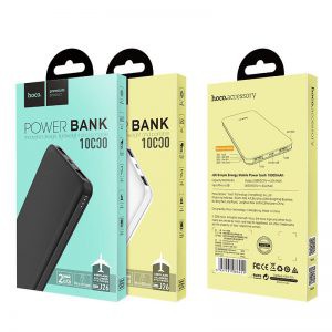 Pin Sạc Dự Phòng Hoco J26 - Dung Lượng 10000mAh Với Cổng USB Kép 2.1A ✓ Thời Trang ✓ Hàng Chính Hãng