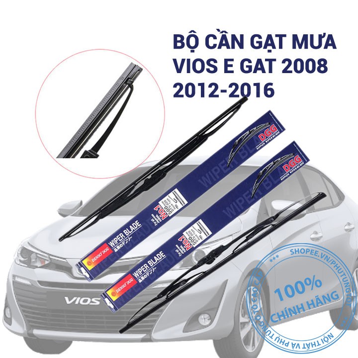 Cần gạt nước mưa Vios E GAT đời xe 2008 2012 đến 2016