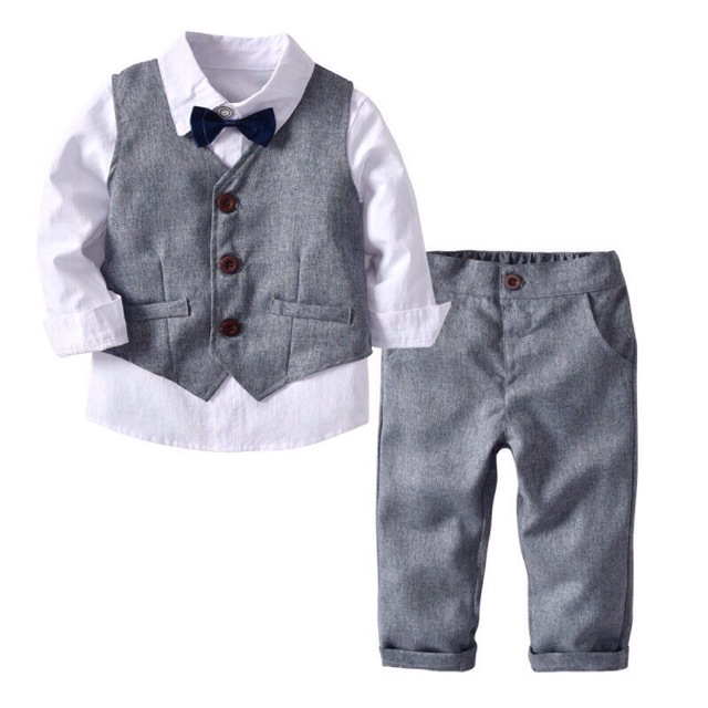 Set vest cho bé trai