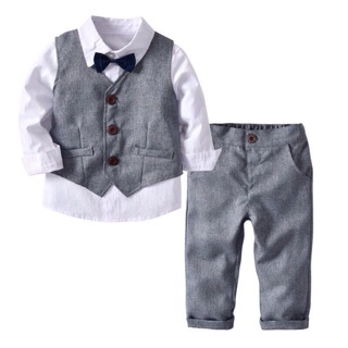 Set vest cho bé trai