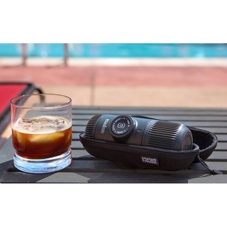 Dụng cụ ép Espresso cầm tay WACACO Nanopresso – Màu Xám + Túi chống sốc