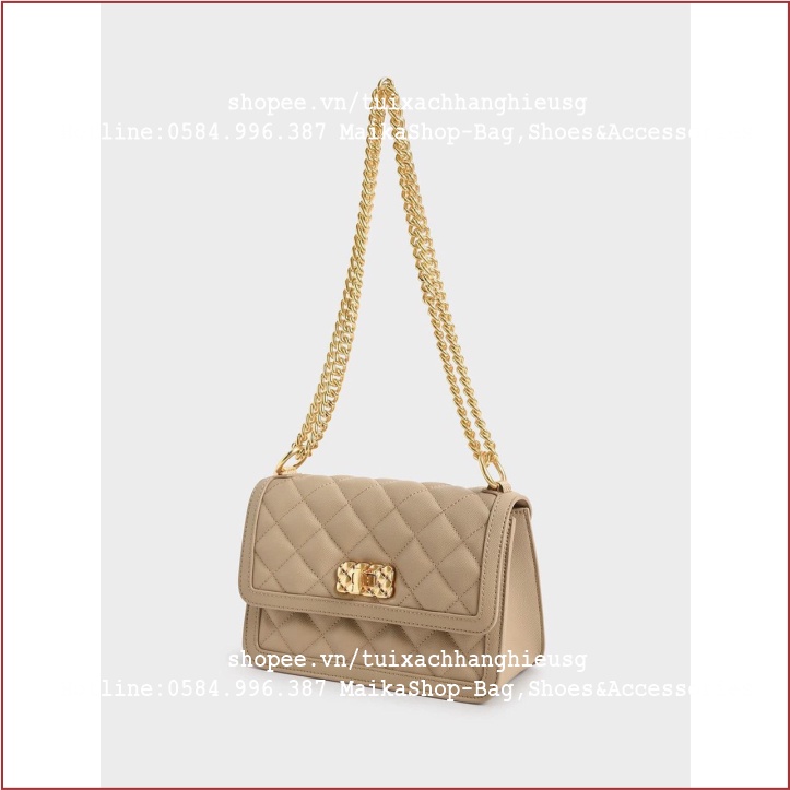 Túi CNK May Quả Trám Khóa Xoay Sang Trọng Quý Phái Cho Phái Đẹp DC5701