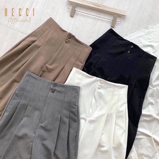 Quần tây baggy cạp liền 2 khuy
