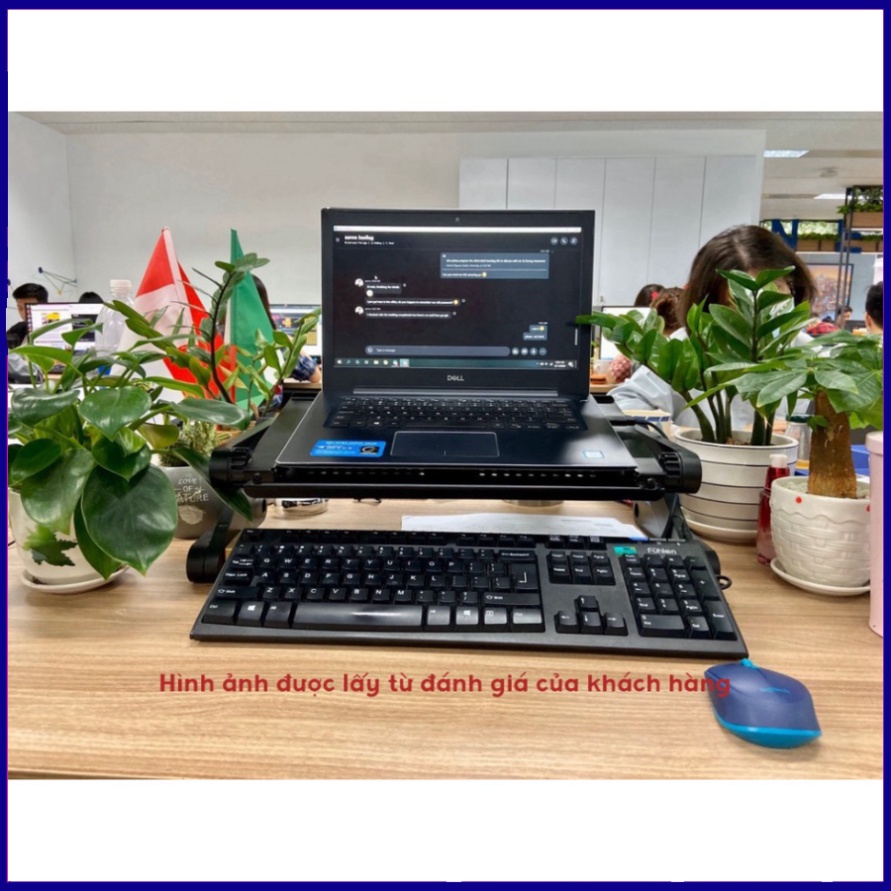 Giá đỡ laptop đa năng kiêm bàn phù hợp mọi tư thế làm, BH 12 tháng free ship toàn quốc