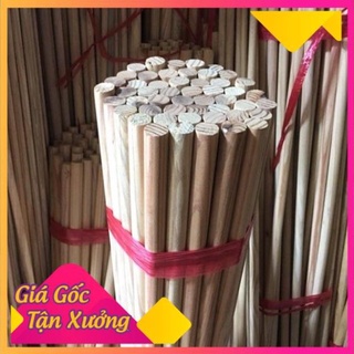 Cơ hội cuối thanh gỗ tròn làm kệ dài 1m đường kính 3cm