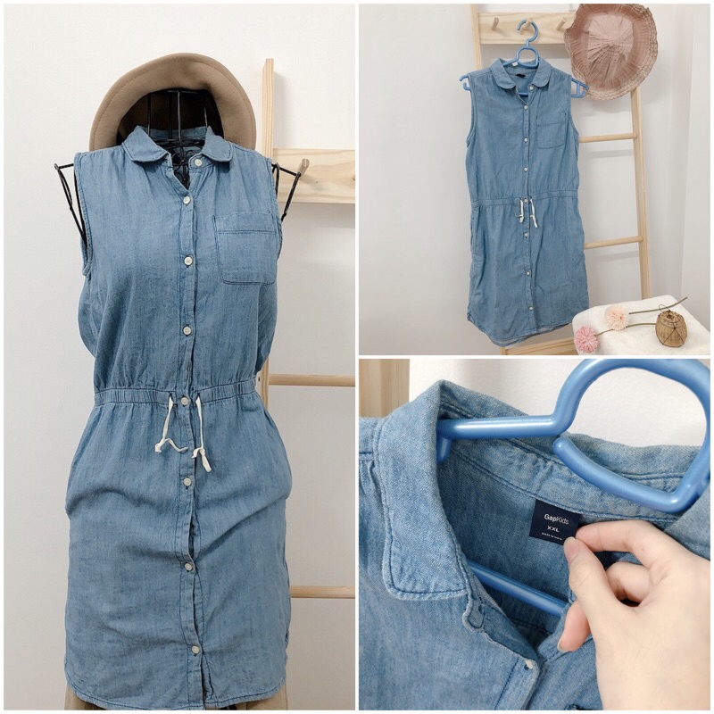 Đầm bò đầm denim xinh dưới 60 kg