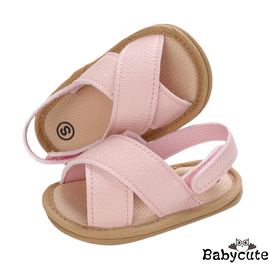 Xăng đan Quai Chéo Chống Trượt 5 Màu Thời Trang Mùa Hè Cho Bé