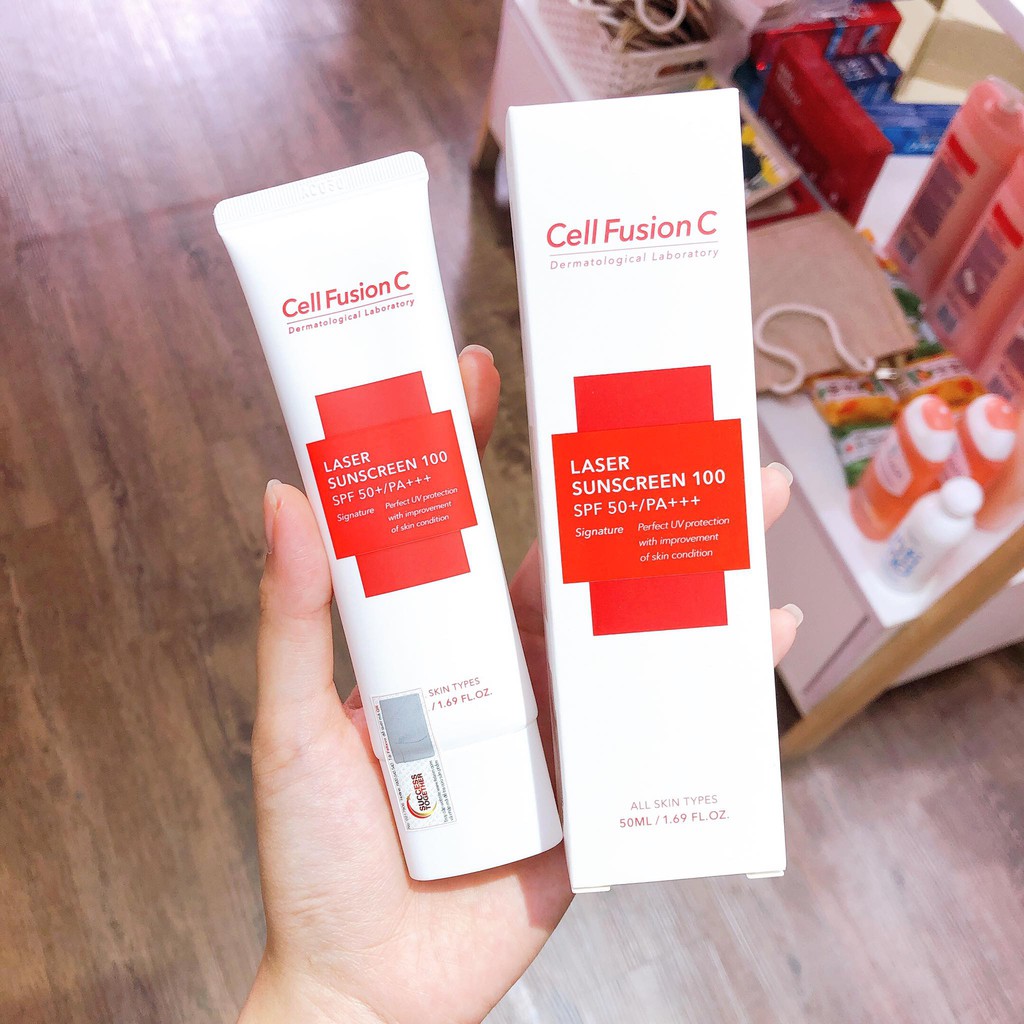 Kem chống nắng Cell fusionC mẫu mới Sunscreen