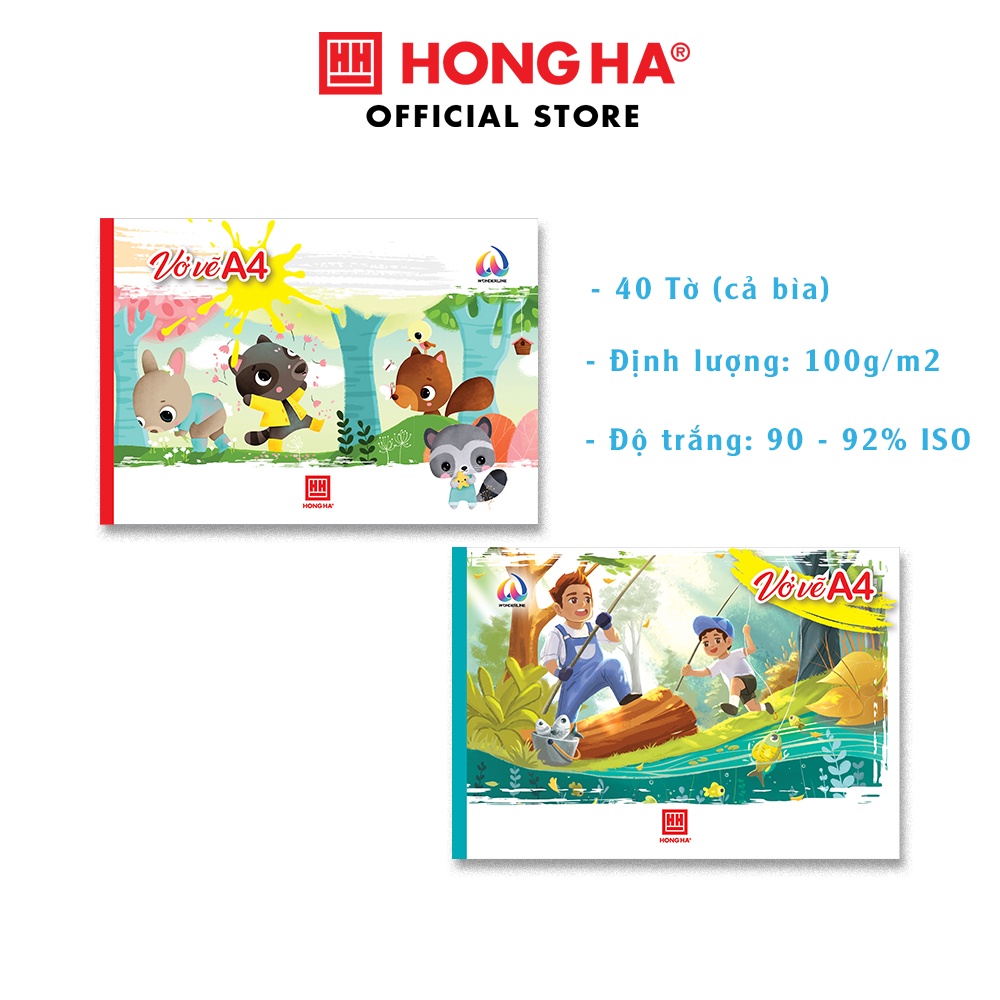 Vở vẽ A4 Hồng Hà - 8112