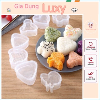 Khuôn Làm Cơm Nắm ONIGIRI Tạo Hình 3d Sáng Tạo - Luxy Houseware